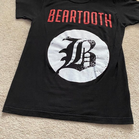 Beartooth S Double Sided Graphic Tour Dates Band Tee Metalcore Hardcore Punk - Picture 5 of 12